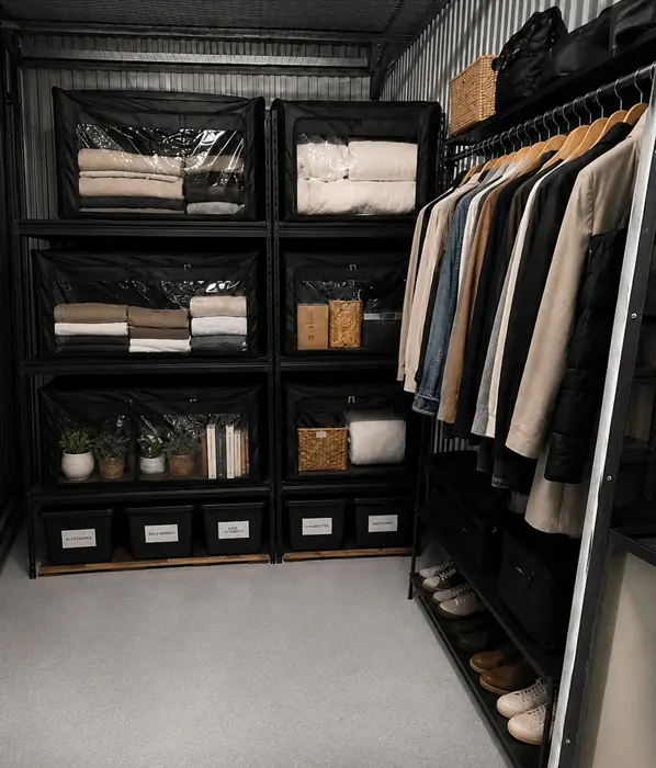 Aménagement dressing gratuit avec Corse Box